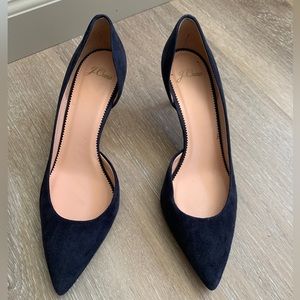 J. Crew d’orsay navy pumps